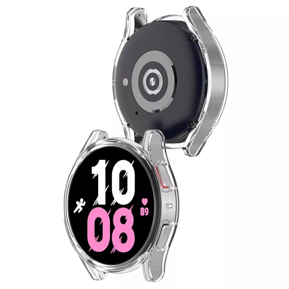 Suojalasi / kotelo 360 degree cover Samsung Watch 4 40 mm läpinäkyvä hinta ja tiedot | Älykellojen ja aktiivisuusrannekkeiden lisätarvikkeet | hobbyhall.fi