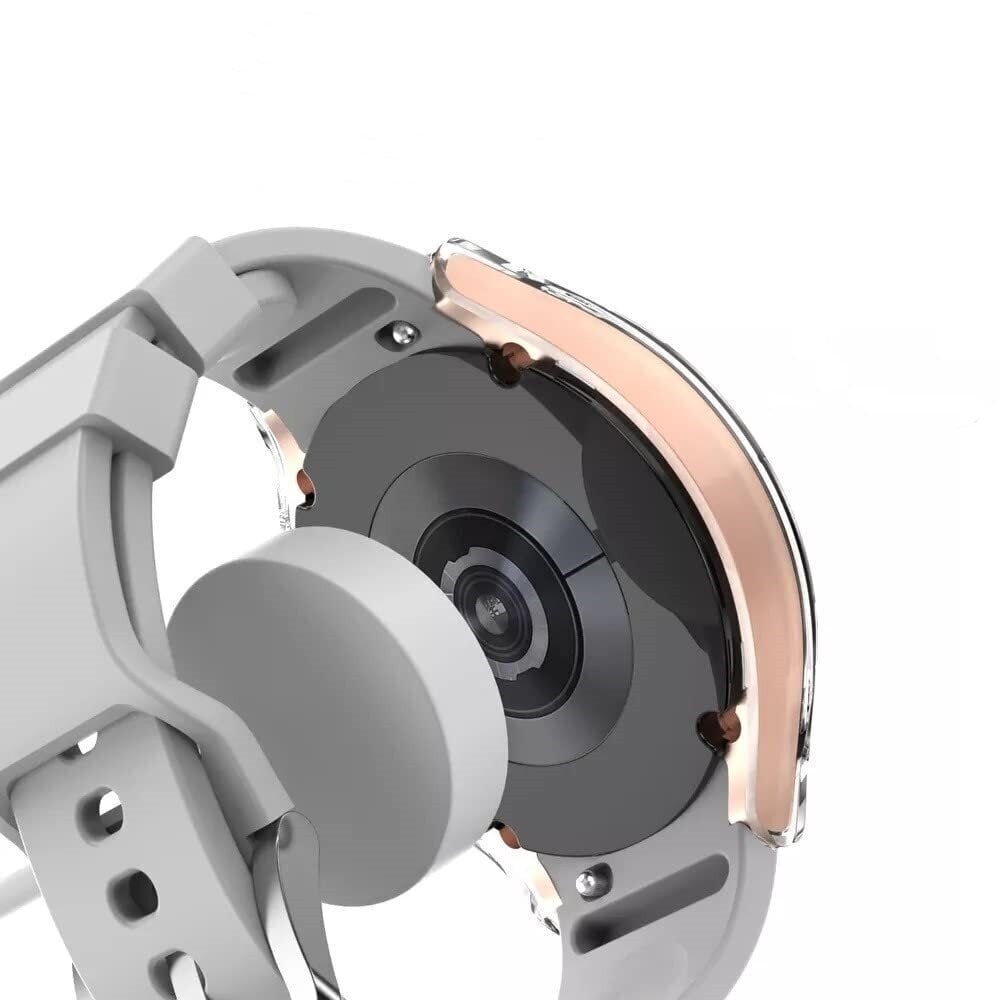 Suojalasi / kotelo 360 degree cover Samsung Watch 5 40 mm läpinäkyvä hinta ja tiedot | Älykellojen ja aktiivisuusrannekkeiden lisätarvikkeet | hobbyhall.fi