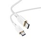 Kaapeli USB Hoco X95 60W Type-C to Type-C 1.0 m valkoinen hinta ja tiedot | Puhelinkaapelit | hobbyhall.fi