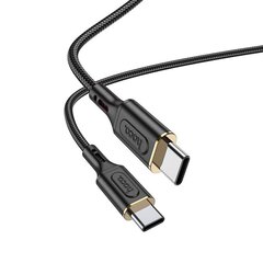 Kaapeli USB Hoco X95 60W Type-C to Type-C 1.0 m musta hinta ja tiedot | Puhelinkaapelit | hobbyhall.fi