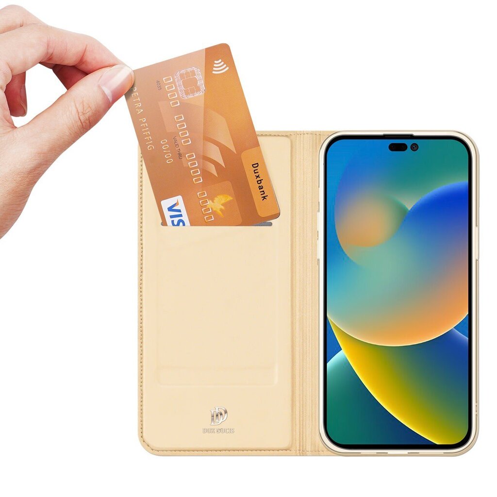 Kotelo Dux Ducis Skin Pro Xiaomi punainenmi Note 12/Note 12 4G kulta hinta ja tiedot | Puhelimen kuoret ja kotelot | hobbyhall.fi