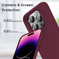 Kotelo X-Level Guardian Xiaomi punainenmi 11 A/12C/Poco C55 bordo hinta ja tiedot | Puhelimen kuoret ja kotelot | hobbyhall.fi