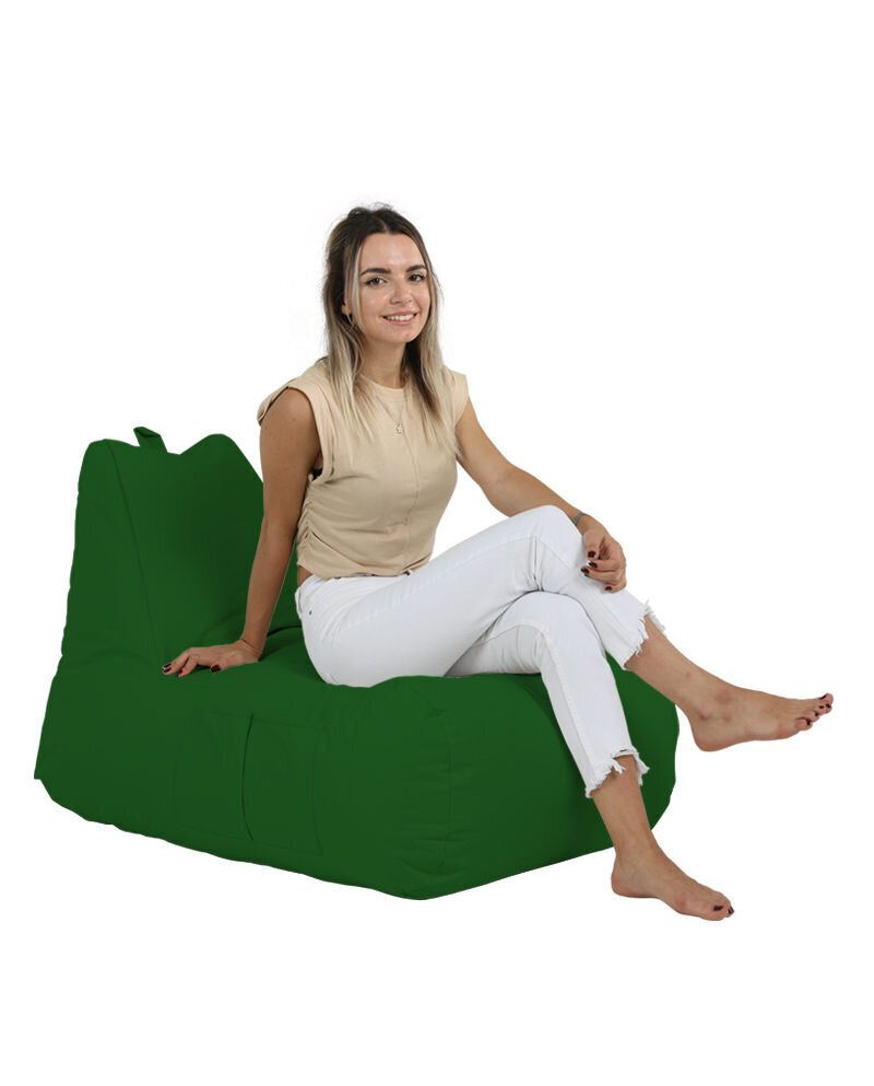 Säkkituoli Trendy Comfort Bed Pouf, vihreä hinta ja tiedot | Säkkituolit, rahit ja penkit | hobbyhall.fi