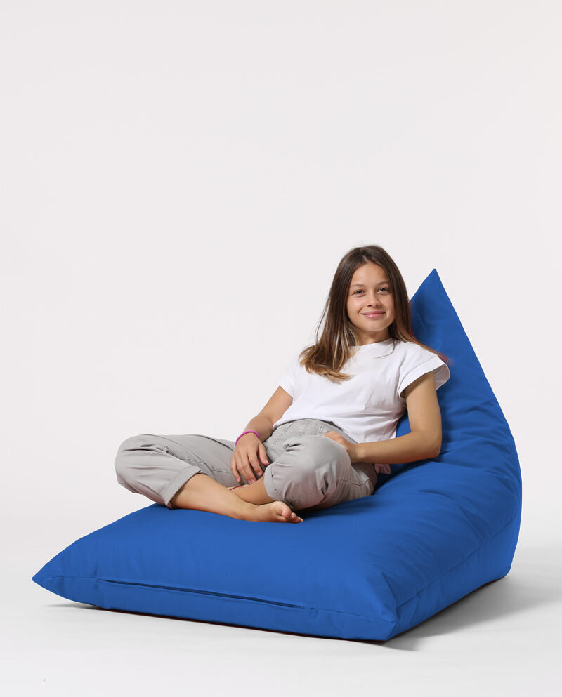 Säkkituoli Pyramid Big Bed Pouf, sininen hinta ja tiedot | Säkkituolit, rahit ja penkit | hobbyhall.fi