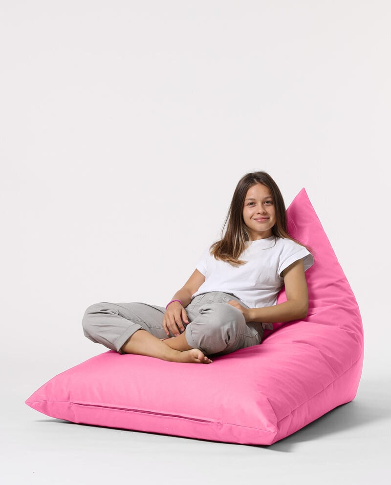 Säkkituoli Pyramid Big Bed Pouf, roosa hinta ja tiedot | Säkkituolit, rahit ja penkit | hobbyhall.fi