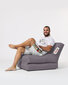 Säkkituoli Siesta Sofa Bed Pouf, harmaa hinta ja tiedot | Säkkituolit, rahit ja penkit | hobbyhall.fi