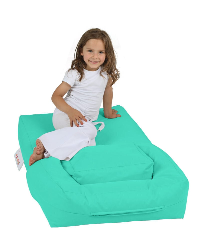 Säkkituoli Kids Double Seat Pouf, sininen hinta ja tiedot | Säkkituolit, rahit ja penkit | hobbyhall.fi