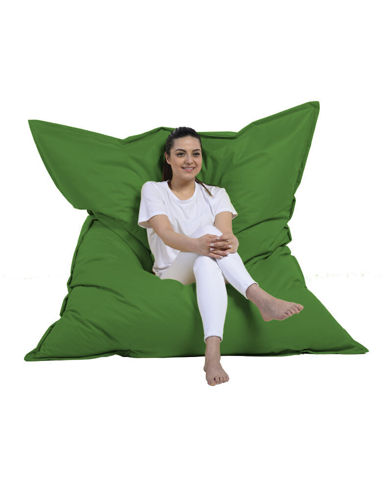 Säkkituoli Giant Cushion, vihreä hinta ja tiedot | Säkkituolit, rahit ja penkit | hobbyhall.fi