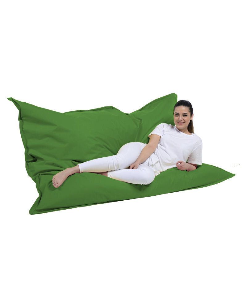 Säkkituoli Giant Cushion, vihreä hinta ja tiedot | Säkkituolit, rahit ja penkit | hobbyhall.fi