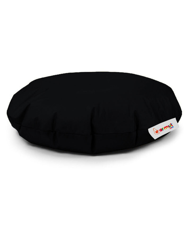 Säkkituoli Iyzi 100 Cushion Pouf, musta hinta ja tiedot | Säkkituolit, rahit ja penkit | hobbyhall.fi