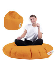 Säkkituoli Iyzi 100 Cushion Pouf, oranssi hinta ja tiedot | Säkkituolit, rahit ja penkit | hobbyhall.fi