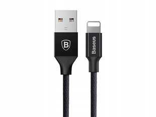 Kaapeli Baseus Yiven USB-A to Lightning 1.2 m musta CALYW-01 hinta ja tiedot | Kaapelit ja adapterit | hobbyhall.fi
