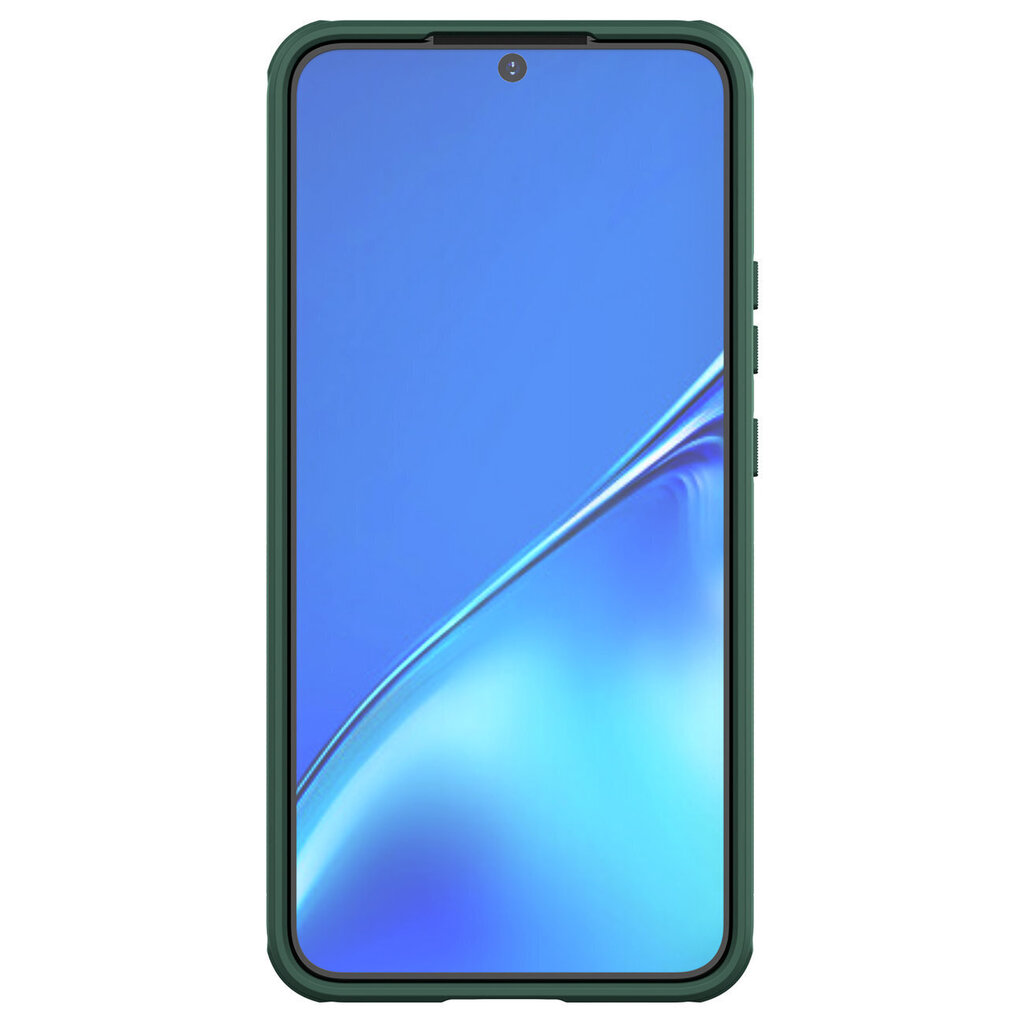 Kotelo Nillkin Super Frosted Shield Pro Samsung S906 S22 Plus 5G vihreä hinta ja tiedot | Puhelimen kuoret ja kotelot | hobbyhall.fi