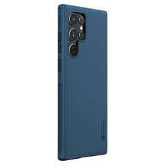 Kotelo Nillkin Super Frosted Shield Pro Samsung S908 S22 Ultra 5G sininen hinta ja tiedot | Puhelimen kuoret ja kotelot | hobbyhall.fi