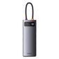 Adapteri Baseus Metal Gleam Series HUB Type-C kiinni 3xUSB3.0 + HDMI + Type-C + RJ45 + VGA WKWG040013 hinta ja tiedot | Adapterit | hobbyhall.fi