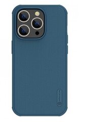 Kotelo Nillkin Super Frosted Shield Pro Apple iPhone 14 Pro Max sininen hinta ja tiedot | Puhelimen kuoret ja kotelot | hobbyhall.fi