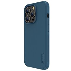 Kotelo Nillkin Super Frosted Shield Pro Magnetic Apple iPhone 14 Pro Max sininen hinta ja tiedot | Puhelimen kuoret ja kotelot | hobbyhall.fi