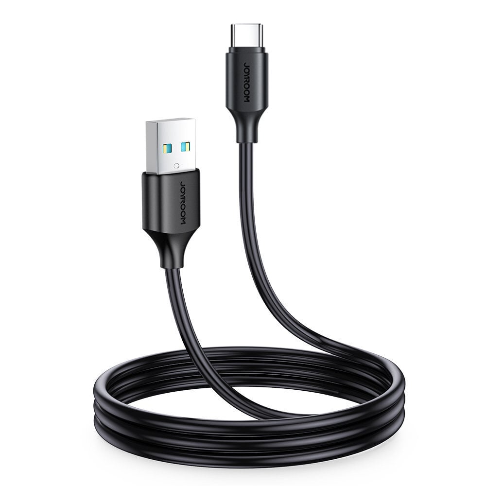 Kaapeli USB Joyroom S-UC027A9 USB to Type-C 3A 1.0 m musta hinta ja tiedot | Puhelinkaapelit | hobbyhall.fi