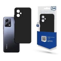 Kotelo 3mk Matt Kotelo Xiaomi punainen Note 12 5G musta hinta ja tiedot | Puhelimen kuoret ja kotelot | hobbyhall.fi