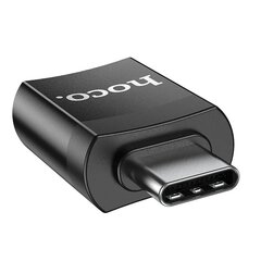 Adapteri Hoco UA17 Type-C kiinni USB-A musta hinta ja tiedot | Hoco Tietokoneiden lisävarusteet | hobbyhall.fi