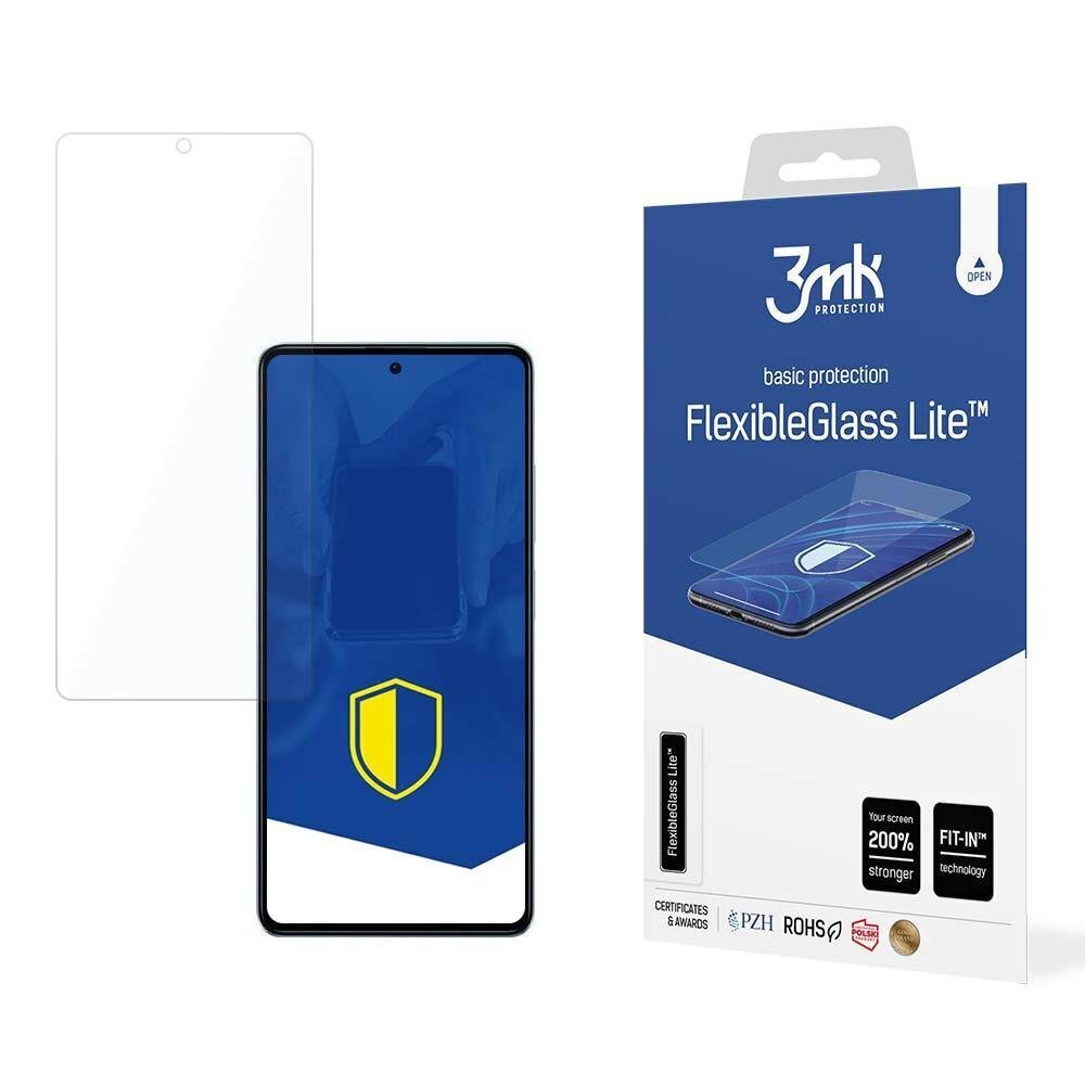 LCD-näytön suojakalvo 3mk Flexible Glass Lite Xiaomi Redmi Note 12/Note 12 4G hinta ja tiedot | Näytönsuojakalvot ja -lasit | hobbyhall.fi