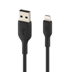 Kaapeli USB Belkin Boost Charge USB-A to Lightning 2.0 m musta hinta ja tiedot | Puhelinkaapelit | hobbyhall.fi