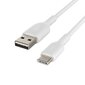 Kaapeli USB Belkin Boost Charge USB-A to USB-C 2.0 m valkoinen hinta ja tiedot | Puhelinkaapelit | hobbyhall.fi