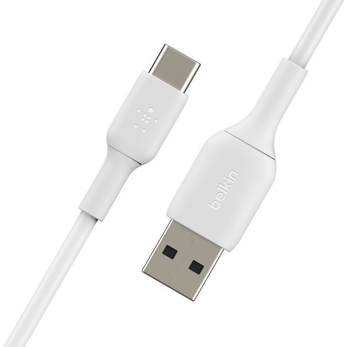 Kaapeli USB Belkin Boost Charge USB-A to USB-C 2.0 m valkoinen hinta ja tiedot | Puhelinkaapelit | hobbyhall.fi