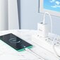 Kaapeli USB Hoco X83 60W Type-C to Type-C 1.0 m valkoinen hinta ja tiedot | Puhelinkaapelit | hobbyhall.fi