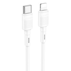 Kaapeli USB Hoco X83 PD20W Type-C to Lightning 1.0 m valkoinen hinta ja tiedot | Puhelinkaapelit | hobbyhall.fi