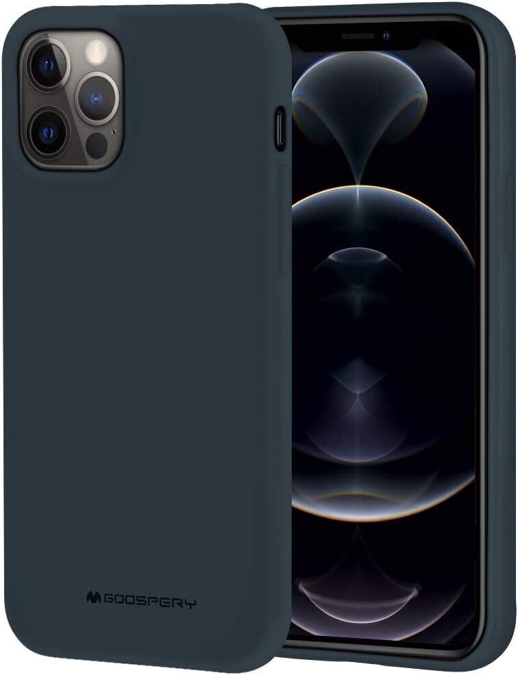 Kotelo Mercury Soft Jelly Kotelo Apple iPhone 15 Pro Max tummansininen hinta ja tiedot | Puhelimen kuoret ja kotelot | hobbyhall.fi