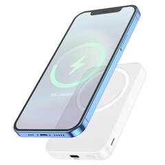 Ulkoinen Akku Power Bank Hoco J109 PD20W Magnetic 5000 mAh valkoinen hinta ja tiedot | Varavirtalähteet | hobbyhall.fi