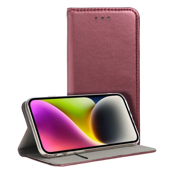 Kotelo Smart Magnetic Xiaomi punainen Note 12 5G/Poco X5 5G bordo