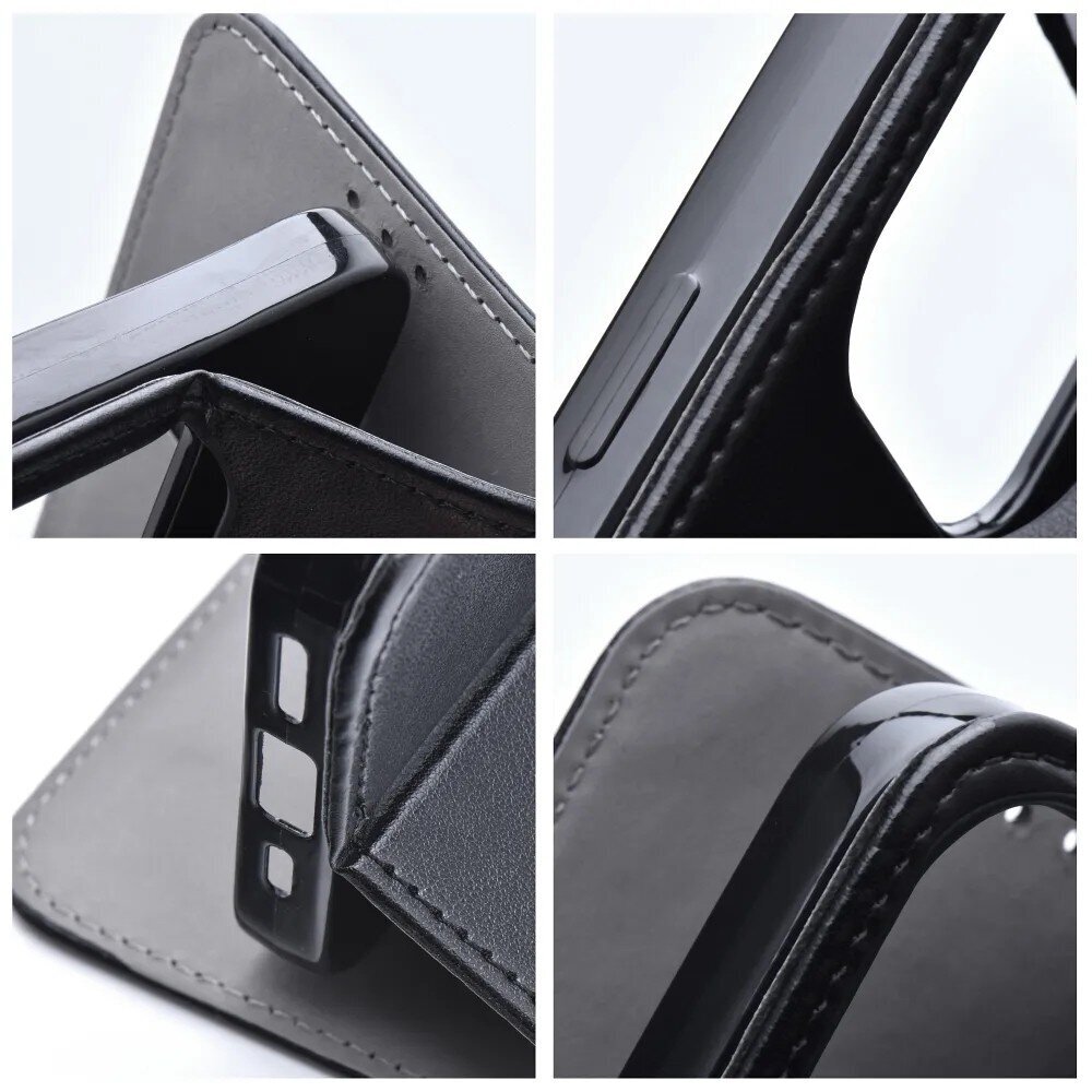 Kotelo Smart Magnetic Xiaomi punainen Note 12 5G/Poco X5 5G musta hinta ja tiedot | Puhelimen kuoret ja kotelot | hobbyhall.fi