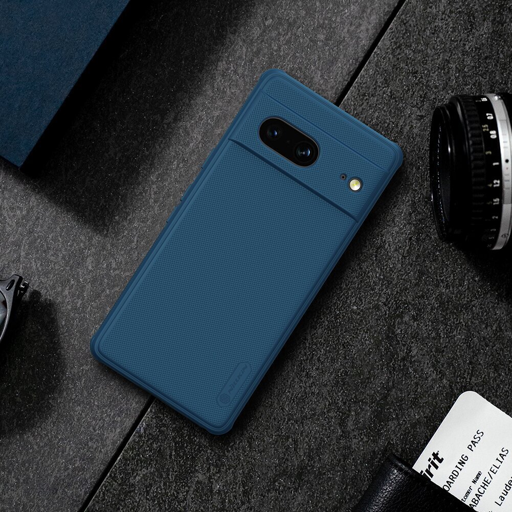 Case Nillkin Super Frosted Shield Pro Google Pixel 7 5G blue hinta ja tiedot | Puhelimen kuoret ja kotelot | hobbyhall.fi