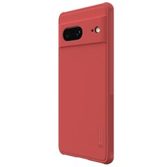 Case Nillkin Super Frosted Shield Pro Google Pixel 7 5G red hinta ja tiedot | Puhelimen kuoret ja kotelot | hobbyhall.fi