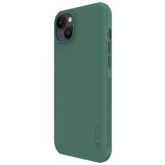 Case Nillkin Super Frosted Shield Pro Apple iPhone 15 Plus green hinta ja tiedot | Puhelimen kuoret ja kotelot | hobbyhall.fi