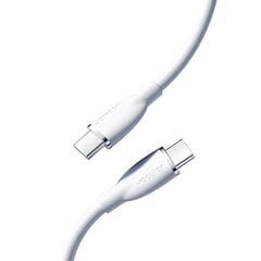 Kaapeli USB Joyroom SA29-CC5 USB-C to USB-C 100W 2.0 m valkoinen hinta ja tiedot | Puhelinkaapelit | hobbyhall.fi