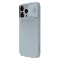 Case Nillkin CamShield Silky Silicone Apple iPhone 15 Pro Max gray hinta ja tiedot | Puhelimen kuoret ja kotelot | hobbyhall.fi