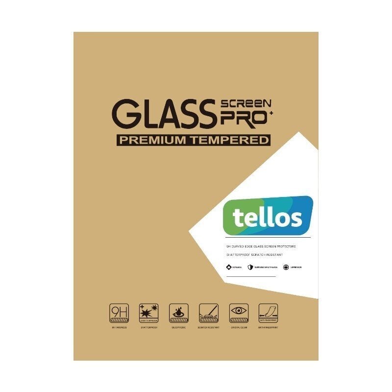 Suojalasi 9H Tellos Samsung X110/X115 Tab A9 8.7 hinta ja tiedot | Tablettien lisätarvikkeet | hobbyhall.fi