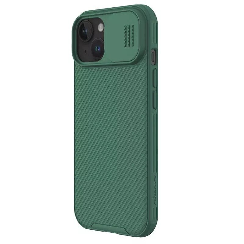 Case Nillkin CamShield Pro Apple iPhone 15 green hinta ja tiedot | Puhelimen kuoret ja kotelot | hobbyhall.fi