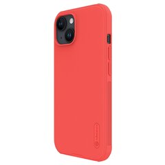 Case Nillkin Super Frosted Shield Pro Apple iPhone 15 red hinta ja tiedot | Puhelimen kuoret ja kotelot | hobbyhall.fi
