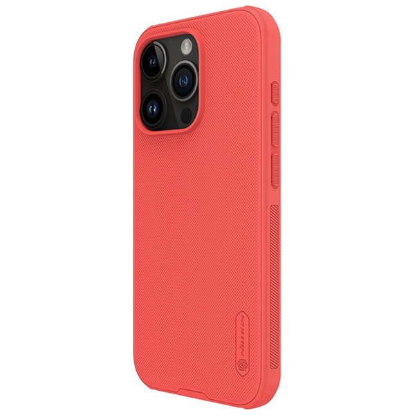 Case Nillkin Super Frosted Shield Pro Apple iPhone 15 Pro red