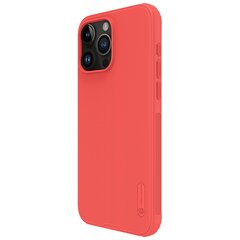 Case Nillkin Super Frosted Shield Pro Apple iPhone 15 Pro Max red hinta ja tiedot | Puhelimen kuoret ja kotelot | hobbyhall.fi
