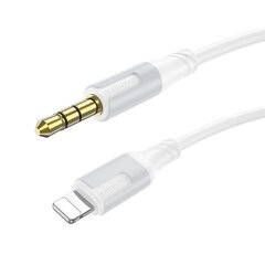 Audio Kaapeli Borofone BL19 Lightning kiinni 3.5 mm valkoinen hinta ja tiedot | Borofone Tietokoneiden lisävarusteet | hobbyhall.fi