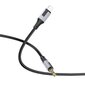 Audio Kaapeli Borofone BL19 Lightning kiinni 3.5 mm musta hinta ja tiedot | Adapterit | hobbyhall.fi