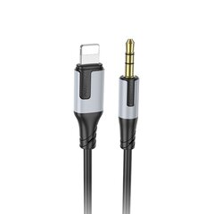 Audio Kaapeli Borofone BL19 Lightning kiinni 3.5 mm musta hinta ja tiedot | Borofone Tietokoneiden lisävarusteet | hobbyhall.fi