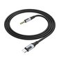 Audio Kaapeli Borofone BL19 USB-C kiinni 3.5 mm musta hinta ja tiedot | Adapterit | hobbyhall.fi