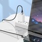 Kaapeli USB Borofone BX101 USB-A to USB-C 1.0 m valkoinen hinta ja tiedot | Puhelinkaapelit | hobbyhall.fi