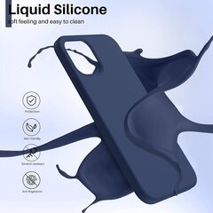 Kotelo Liquid Silicone 1.5mm Xiaomi punainenmi 13C/Poco C65 tummansininen hinta ja tiedot | Puhelimen kuoret ja kotelot | hobbyhall.fi